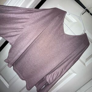 Elegant Mauve Women's Top